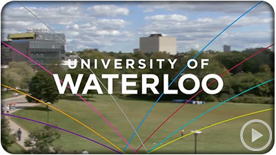 A send-off video for former University of Waterloo President David Johnston