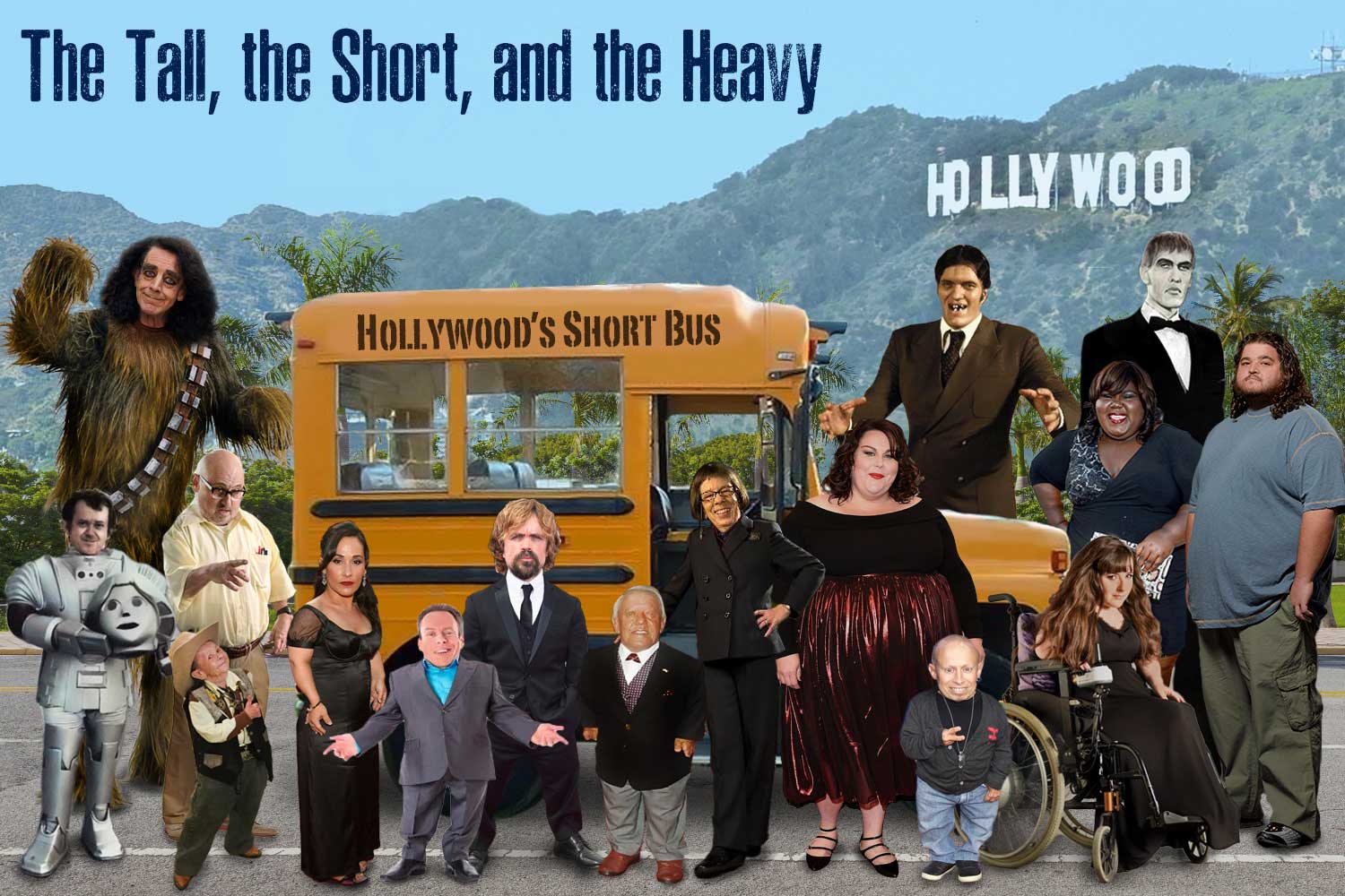 Hollywood's short list of physically unique actors