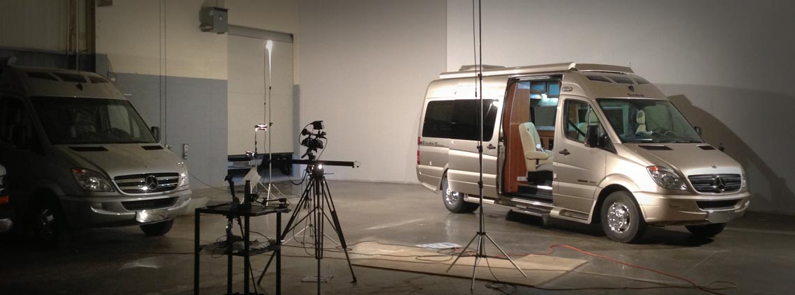 Video Production of a Roadtrek Motorhome Product Tour by Hawkeye Films for Kitchener, Waterloo, Cambridge, Toronto and all of Southern Ontario